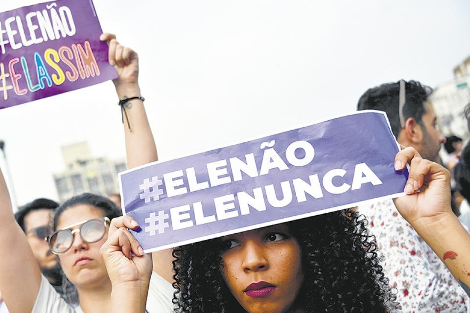 Elecciones en Brasil: las mujeres otra vez le dicen NO a Bolsonaro