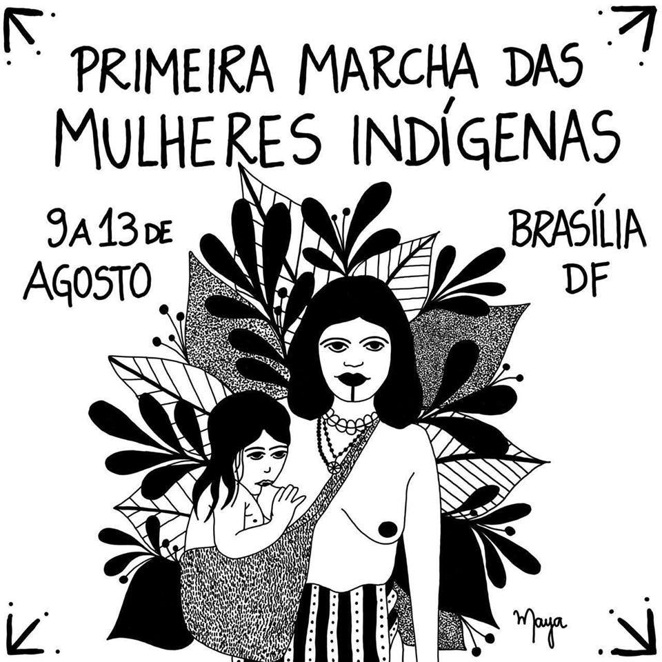 Mulheres Indígenas de todo Brasil se reúnem em Brasília para denunciar a violência contra seus territórios