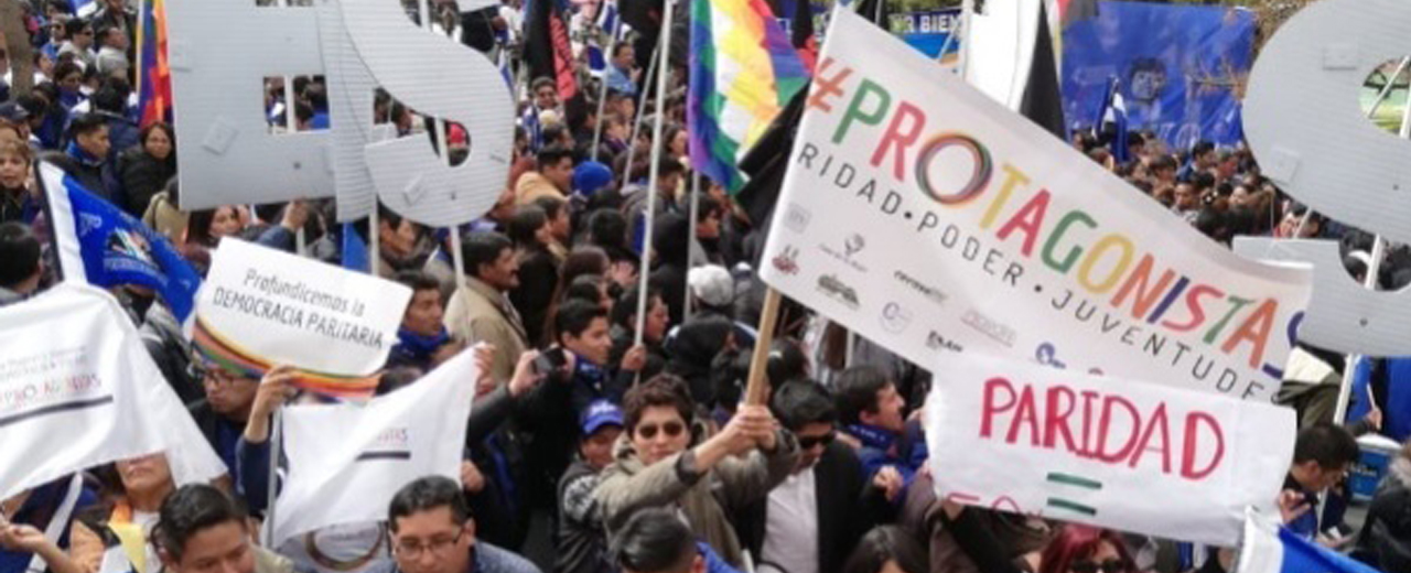 Elecciones en Bolivia: Mujeres y jóvenes demandan ser #Protagonistas