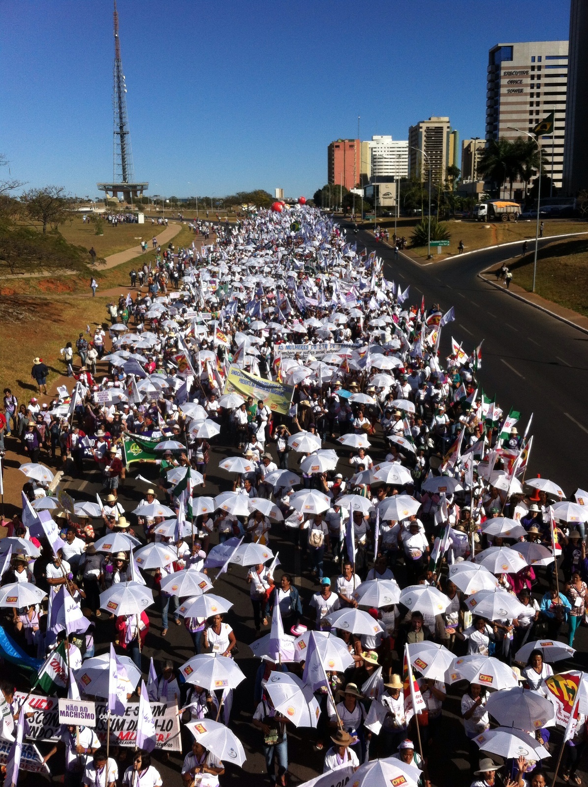 Marcha das Margaridas chega à Esplanada dos Ministérios  [Agência Brasil]