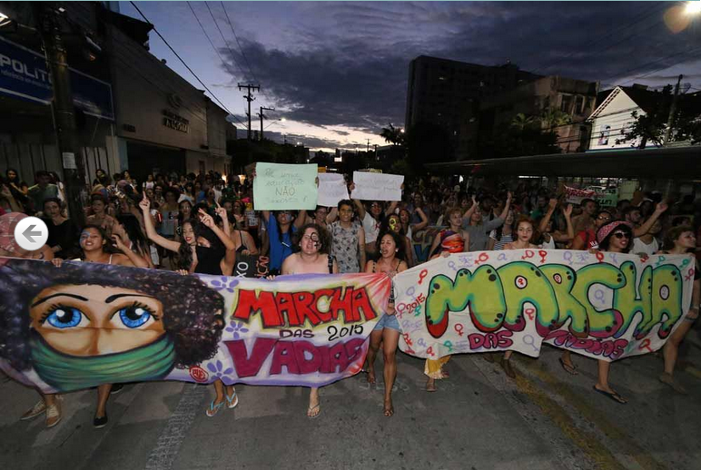 Marcha das Vadias no Recife (30.05.15)