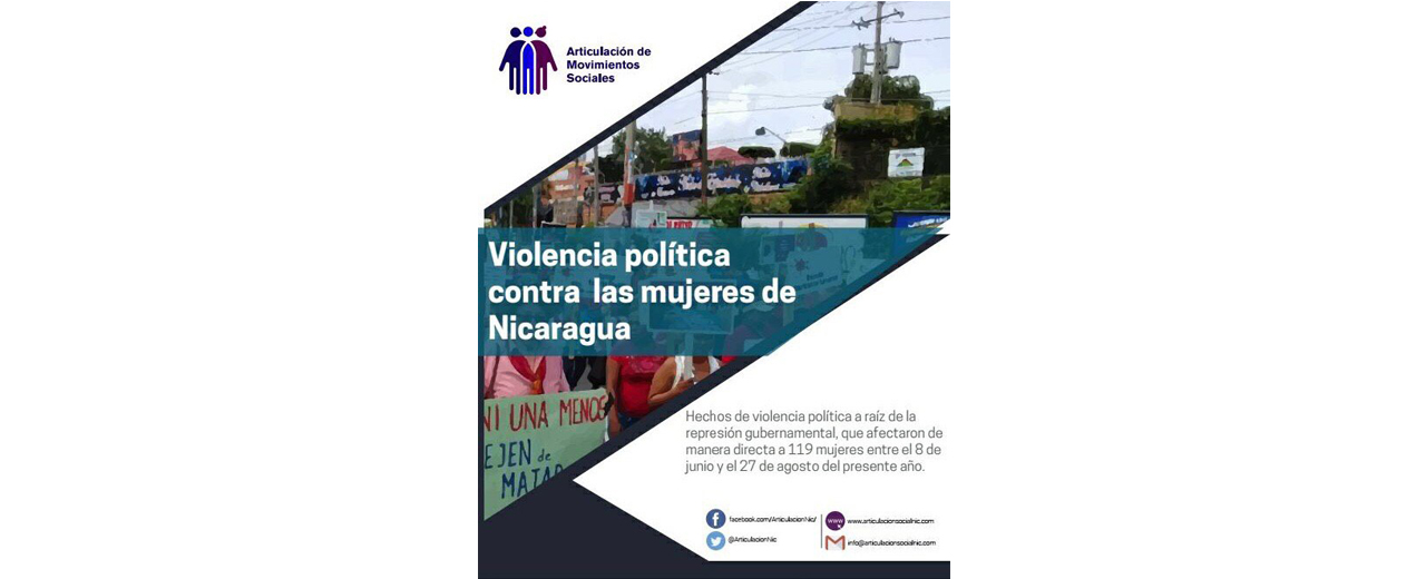 Violencia política contra las mujeres de Nicaragua