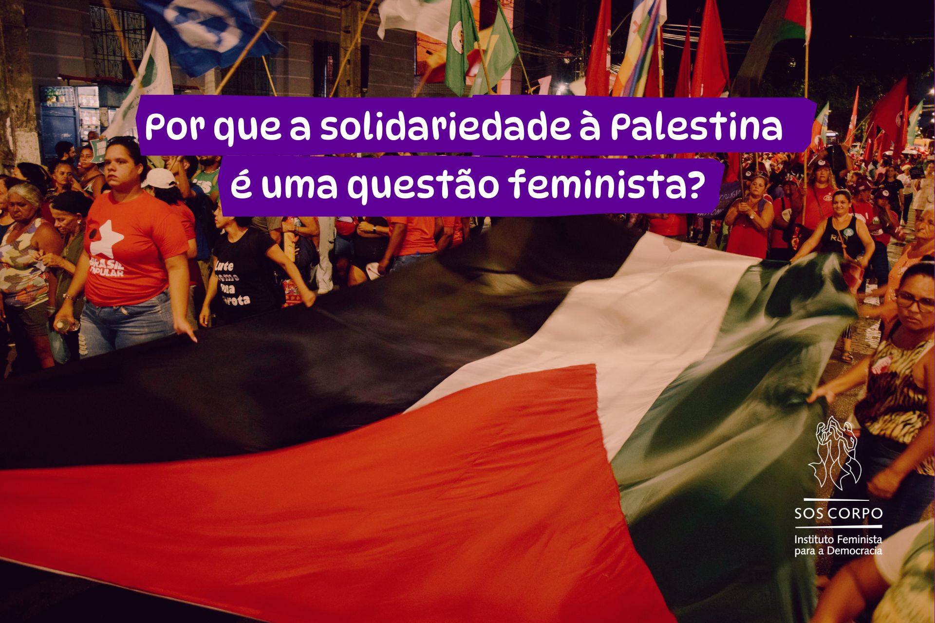 Por que a solidariedade à Palestina é uma questão feminista?