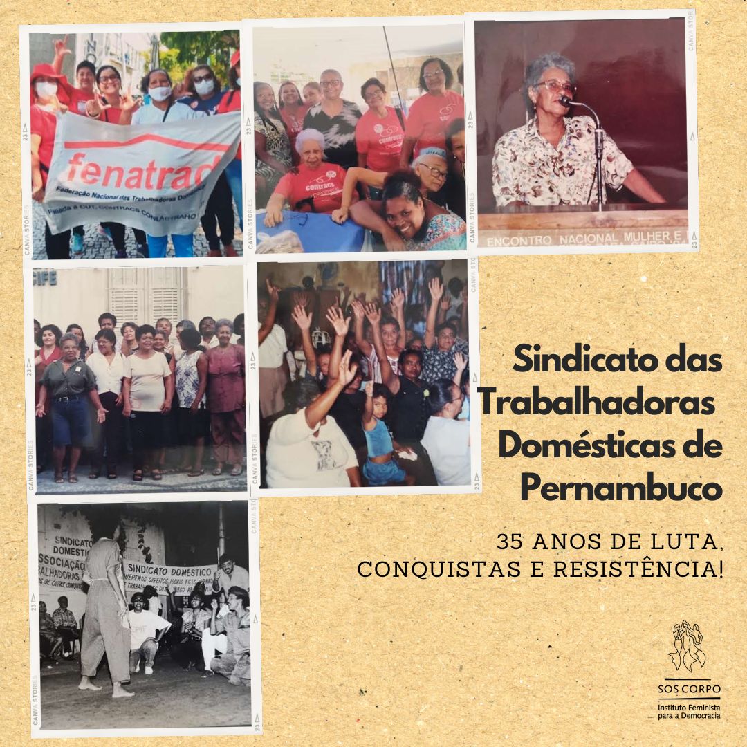SOS CORPO celebra os 35 anos do Sindicato das Trabalhadoras Domésticas de Pernambuco