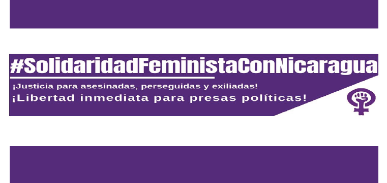 Solidariedade feminista com a luta na Nicarágua