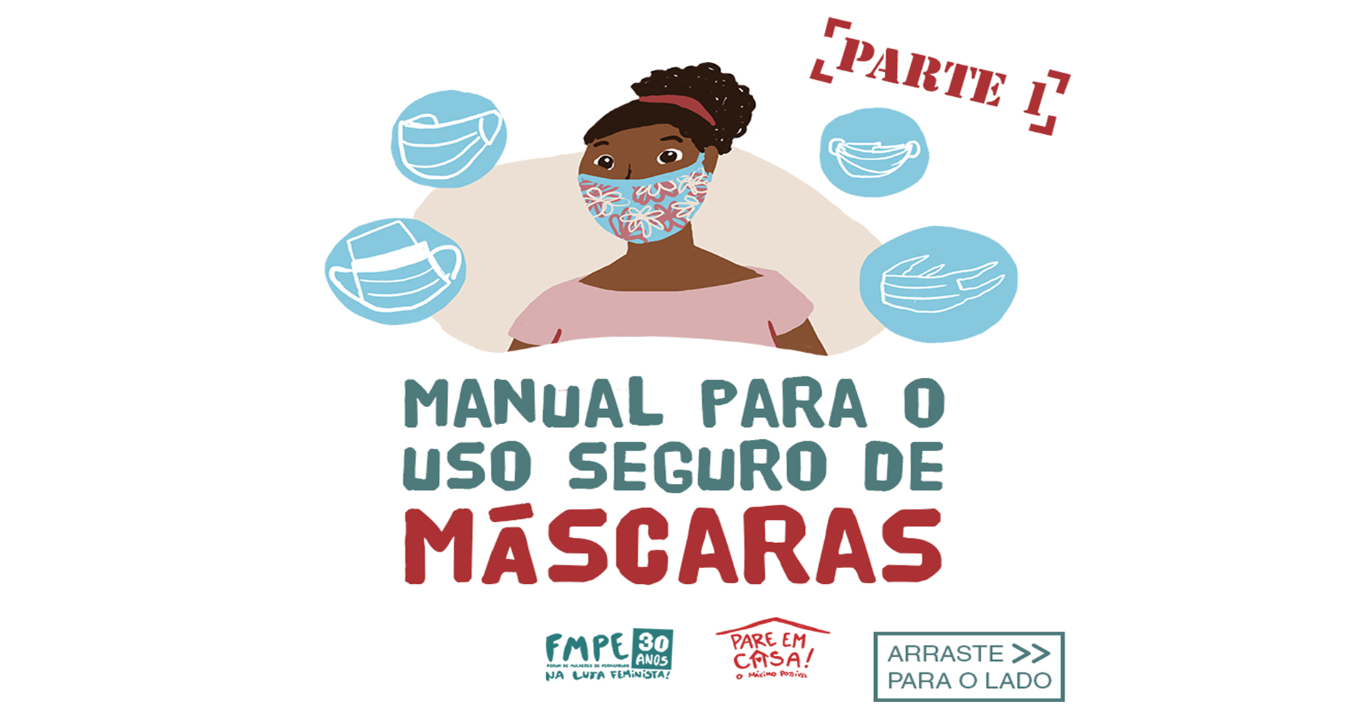 FMPE lança Manual de uso seguro de máscaras