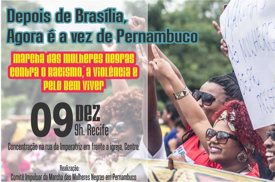 09/12/15 – Marcha das Mulheres Negras em Pernambuco