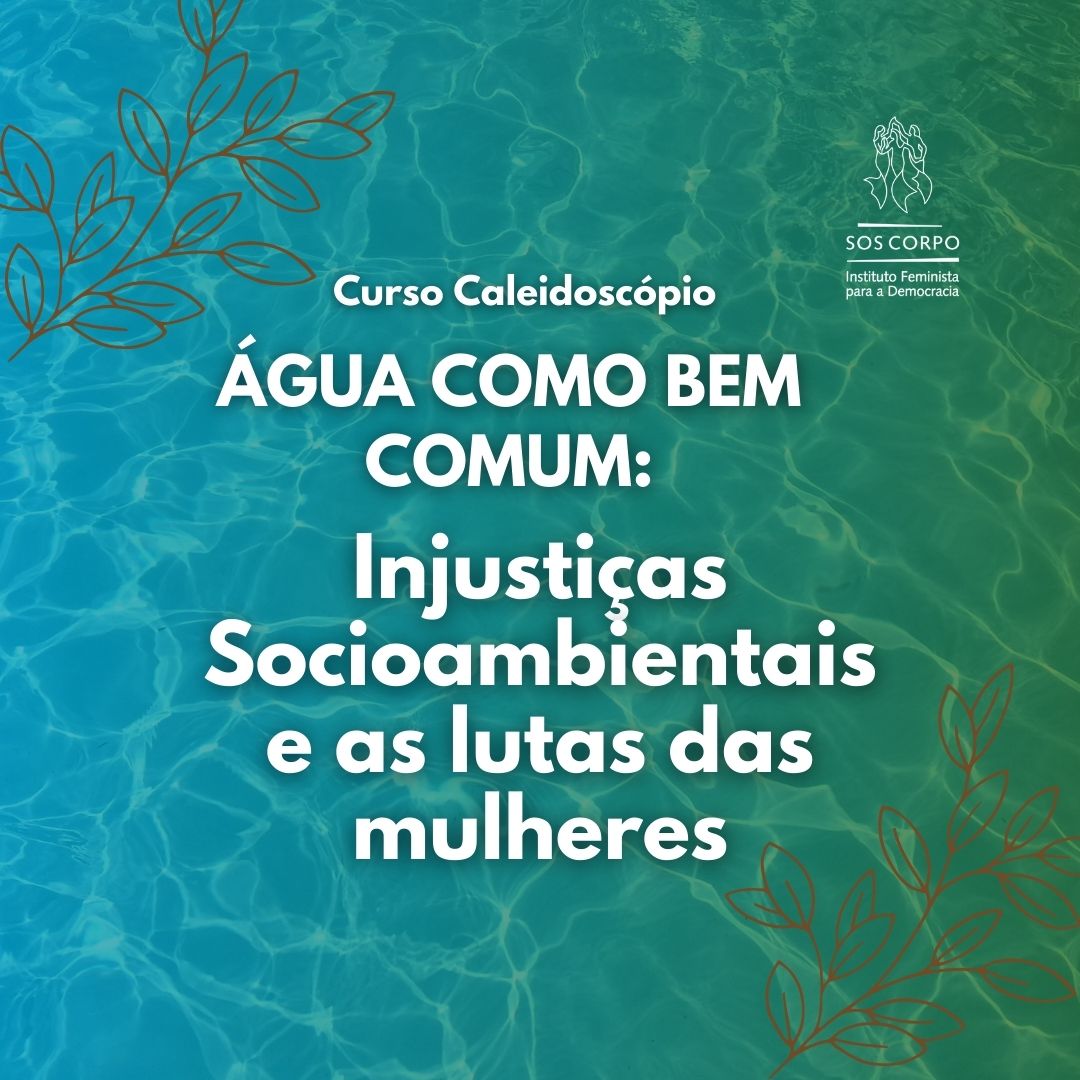 Debate público “Água como bem comum: Injustiças socioambientais e as lutas das mulheres”